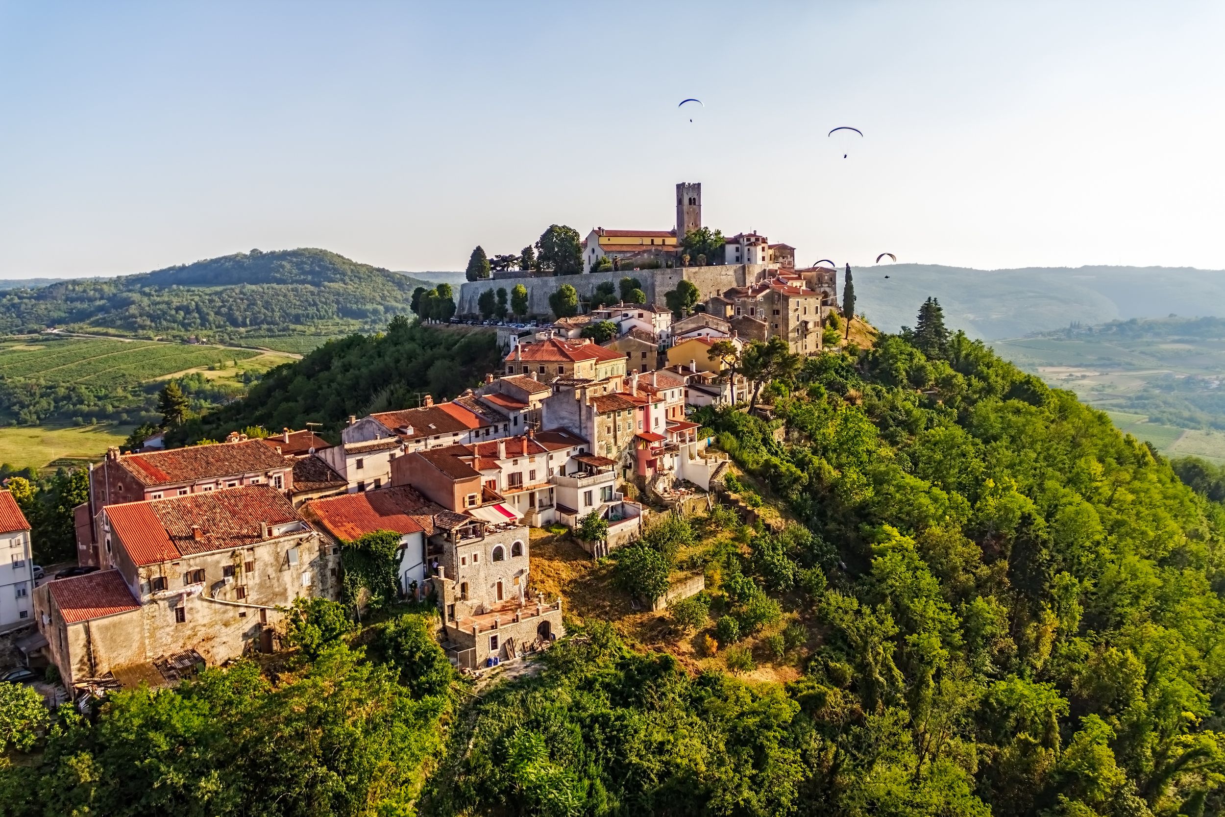Motovun is a small village in central Istria (Istra), Croatia. City co