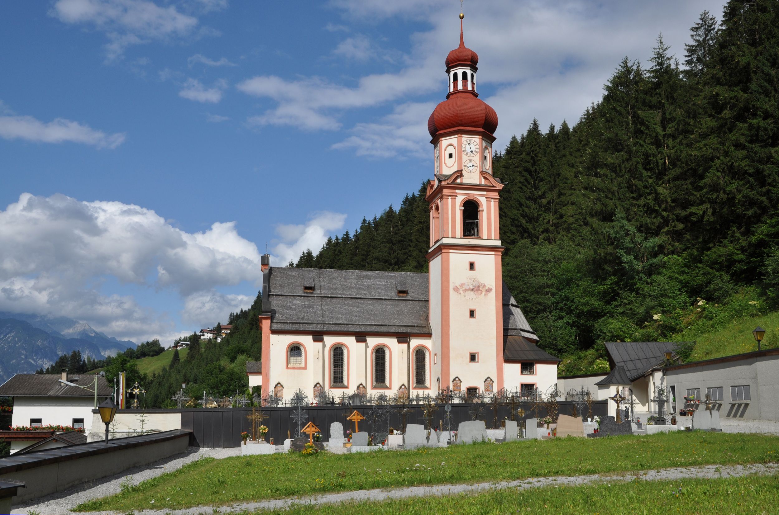 Kirche, Dorfkirche, , Sellrain, sellraintal, architektur, wallfahrt, f