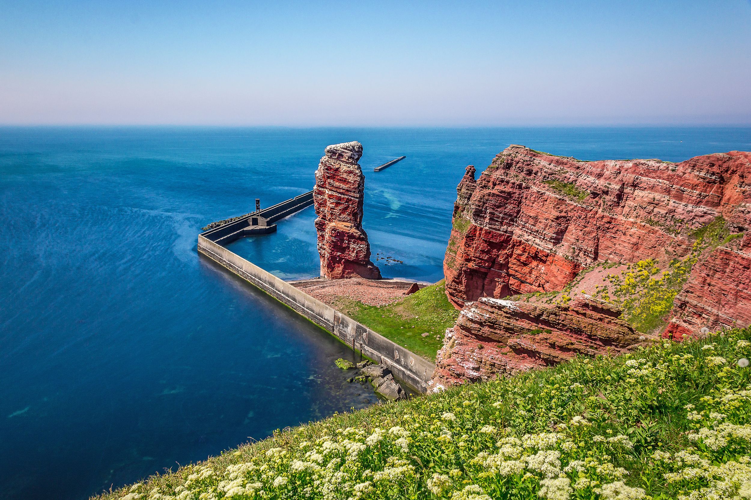 The Lange Anna on the island Helgoland