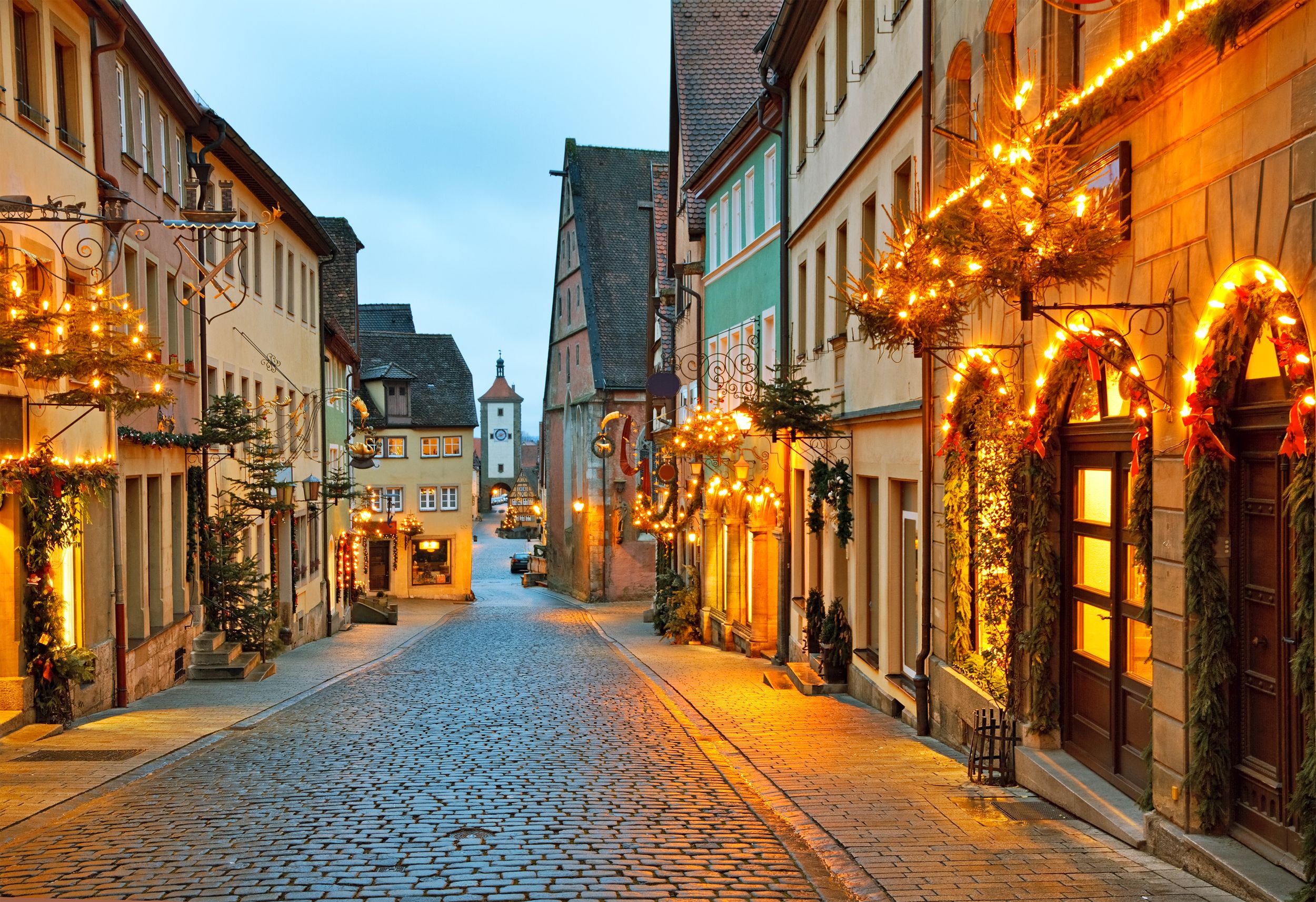 Rothenburg ob der Tauber is one of the most beautiful and romantic vil