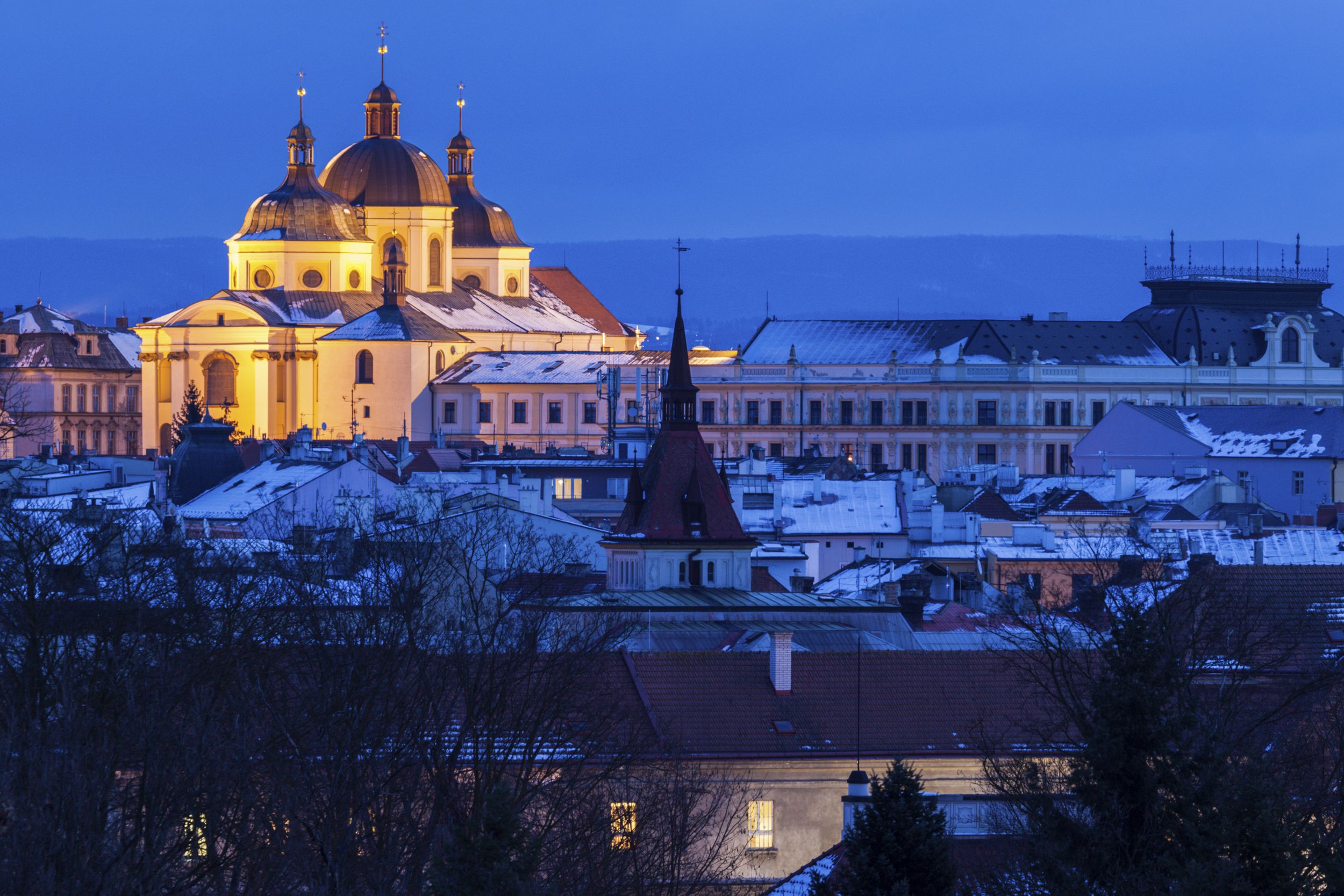 Panorama of Olomouc. Olomouc, Olomouc Region, Czech Republic.