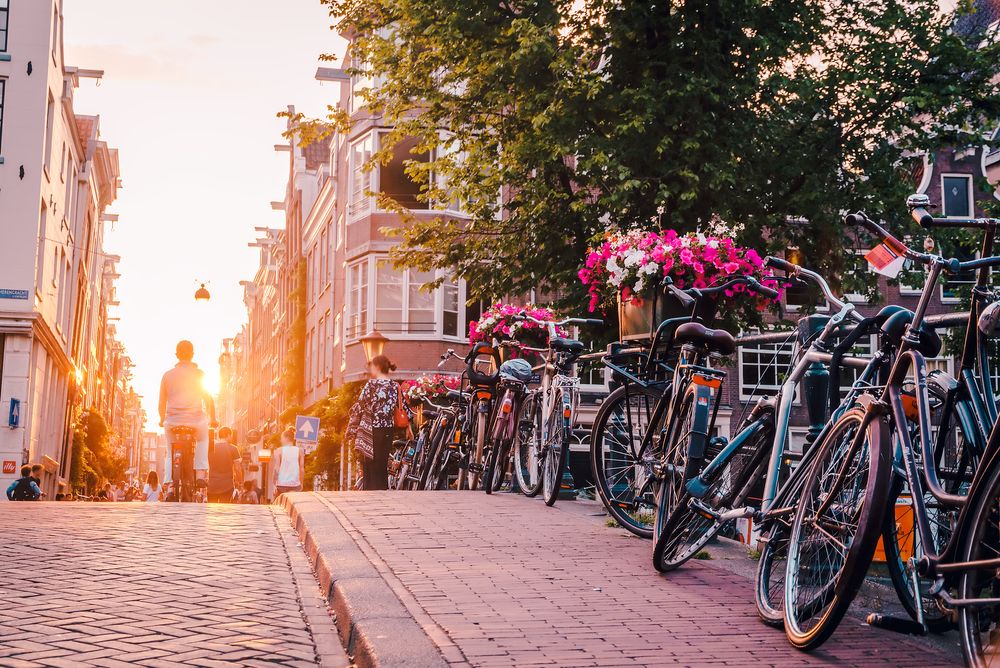 Fahrräder in Amsterdam