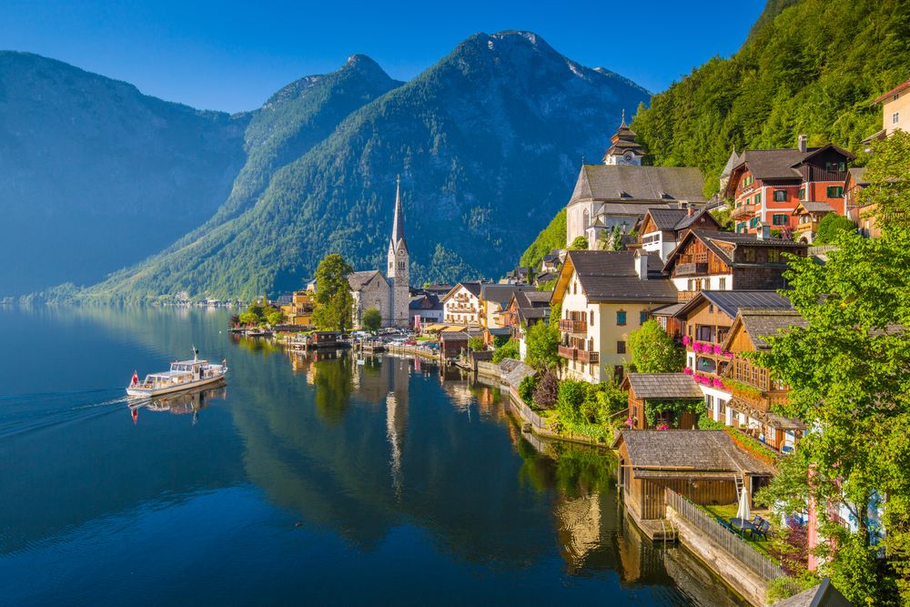 Hallstatt im Salzkammergut 