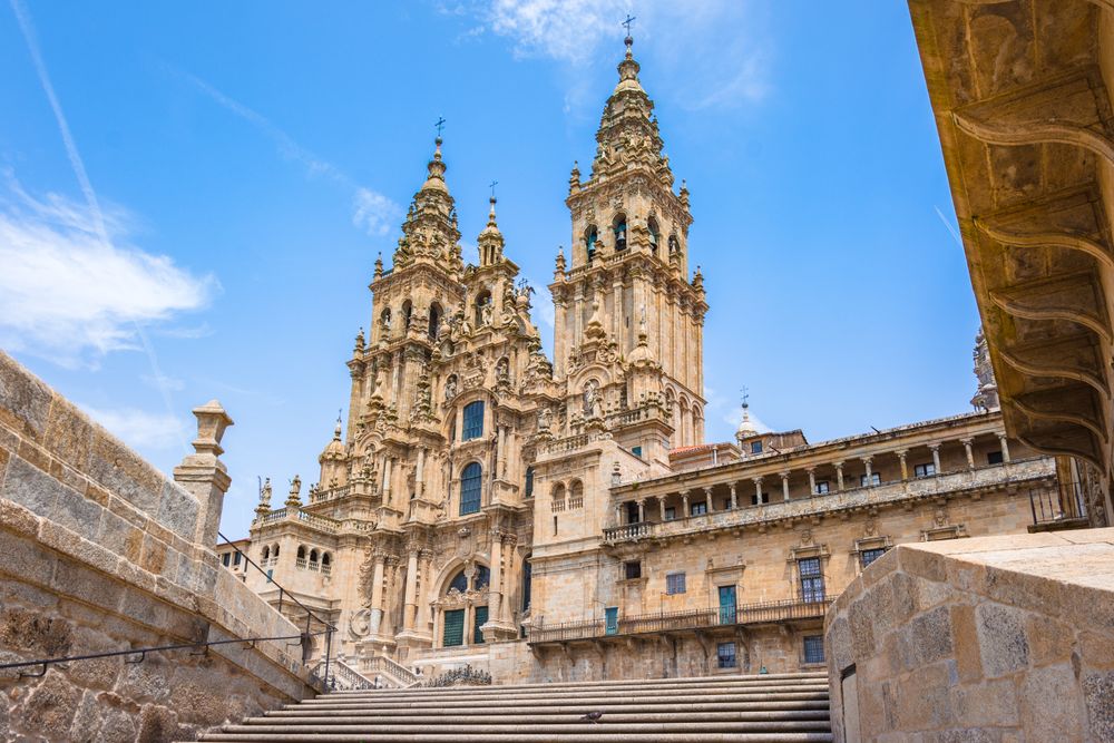 Kathedrale in Santiago de Compostela