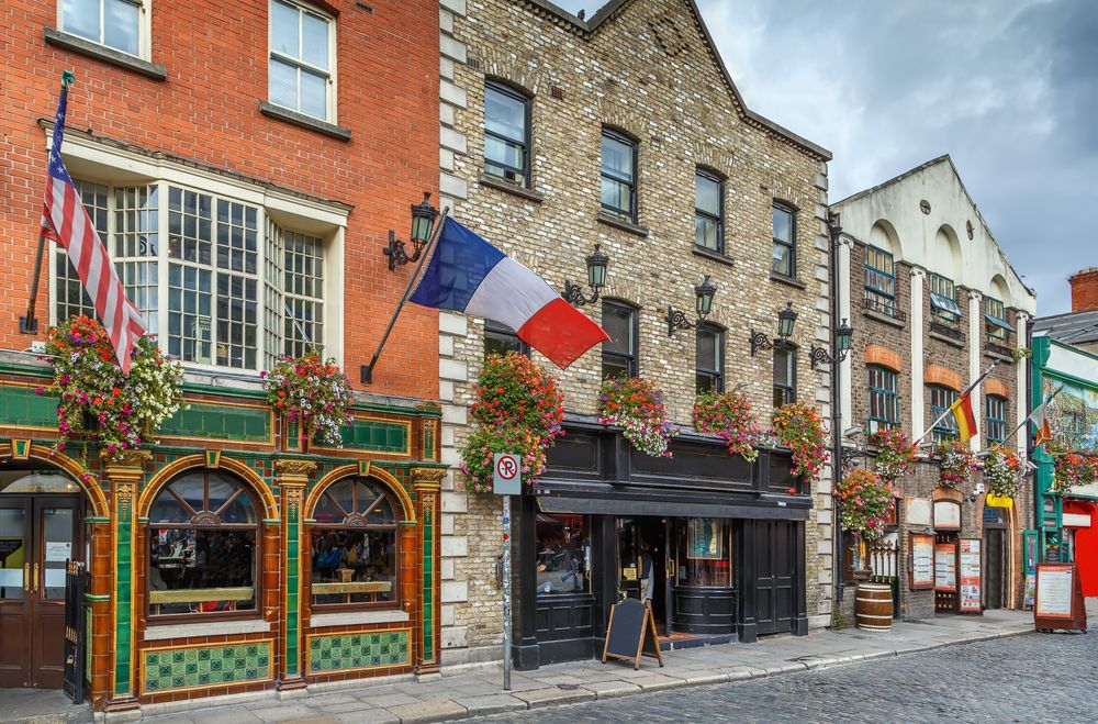 Temple Bar street, Dublin